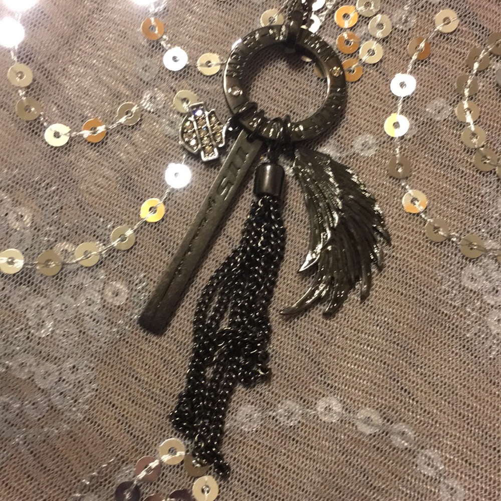 Harley Davidson Charm Necklace. New.